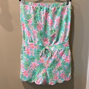 Lilly Pulitzer One Piece Romper—Worn once.